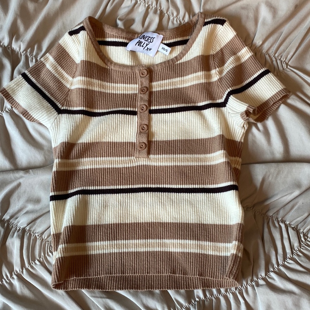 Princess polly cropped t shirt